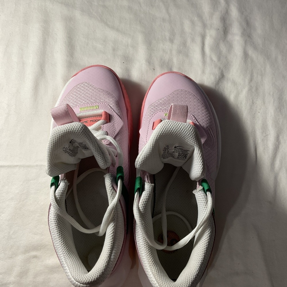 Nike Air Zoom Crossover GS Pink Foam / Summit White - Youth Boy Size 5.5 - Picture 8 of 11